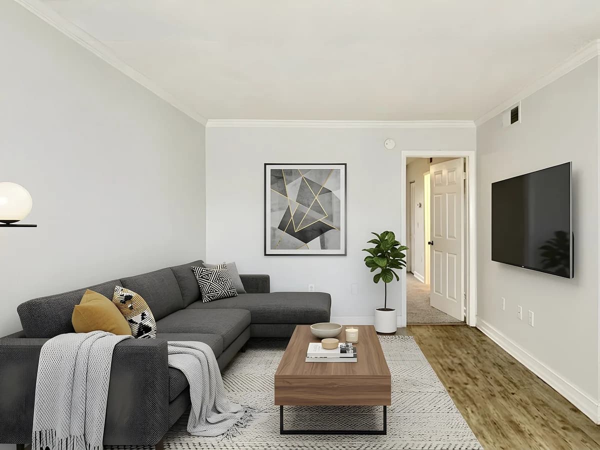St. Petersburg apartments for rent - image - Starfish Premium - Living Room