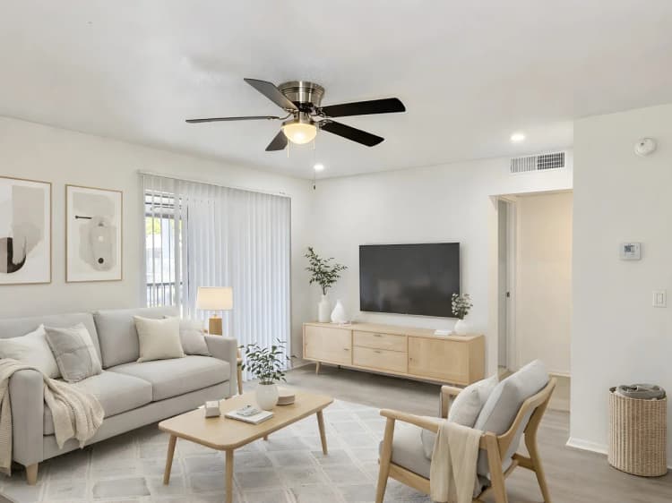 St. Petersburg apartments for rent - image - Coquina Elite - Living Room (Staged)